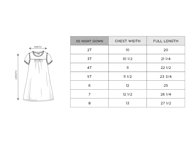 Girl's Night Gown
