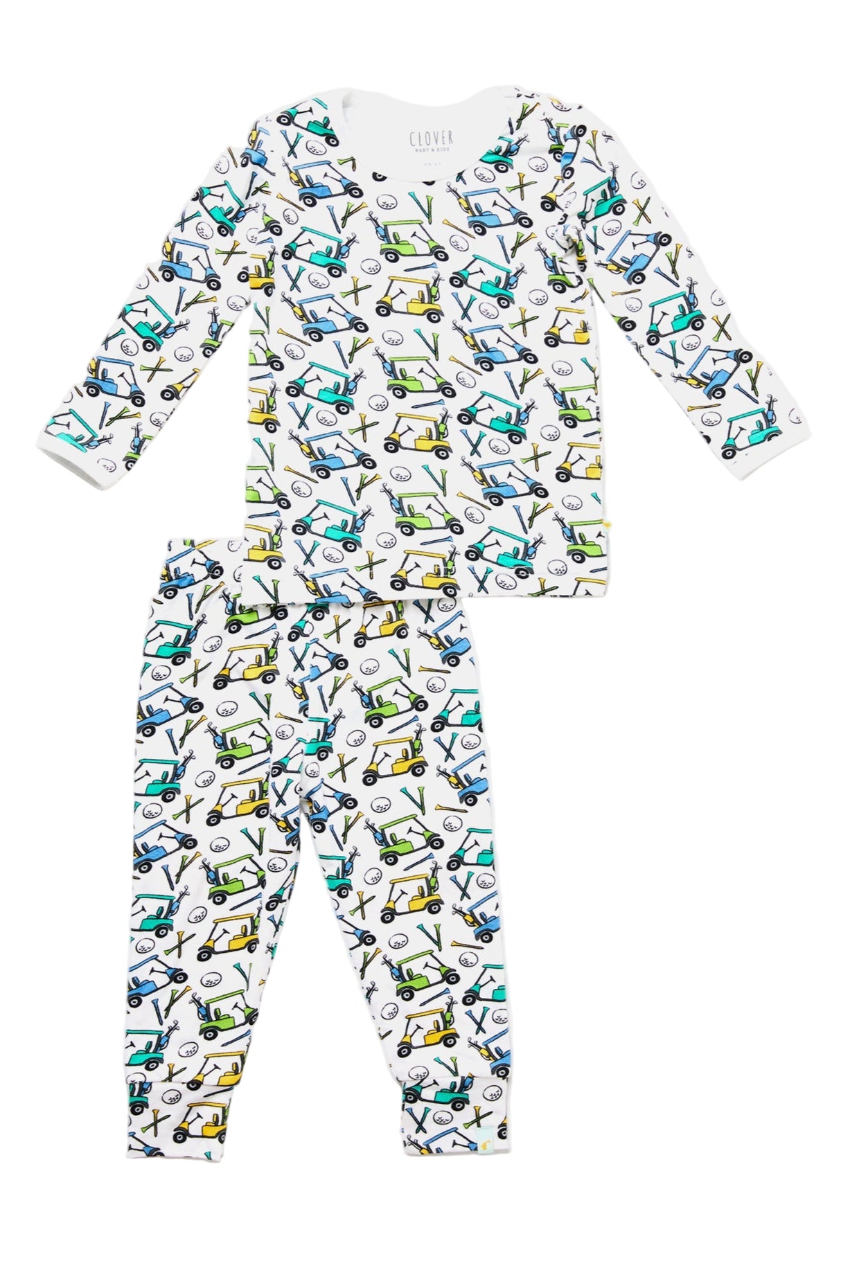 Long Sleeve Pajama Set - Golf - HoneyBug
