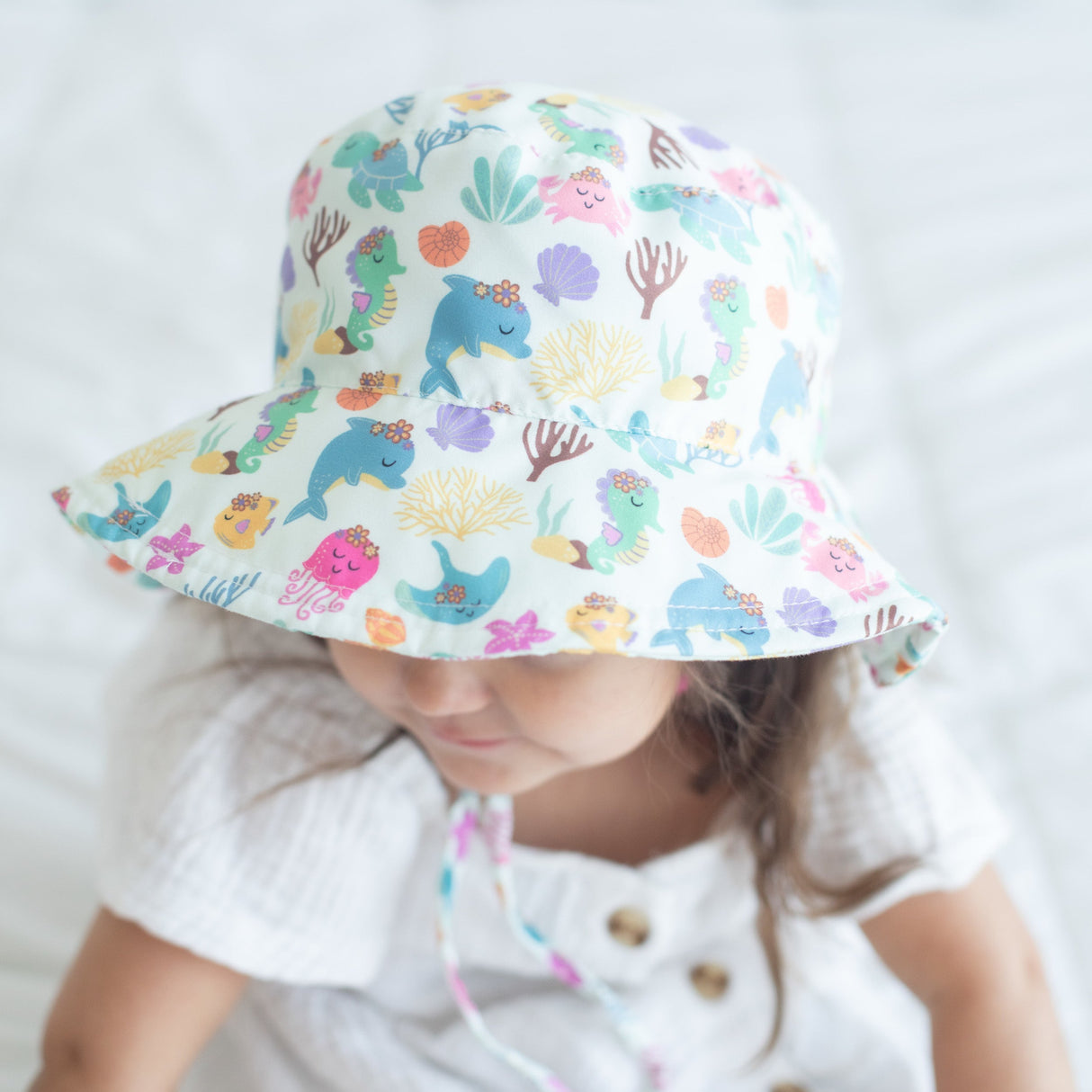 Baby & Kids Sun Hat - Undersea Adventure - HoneyBug