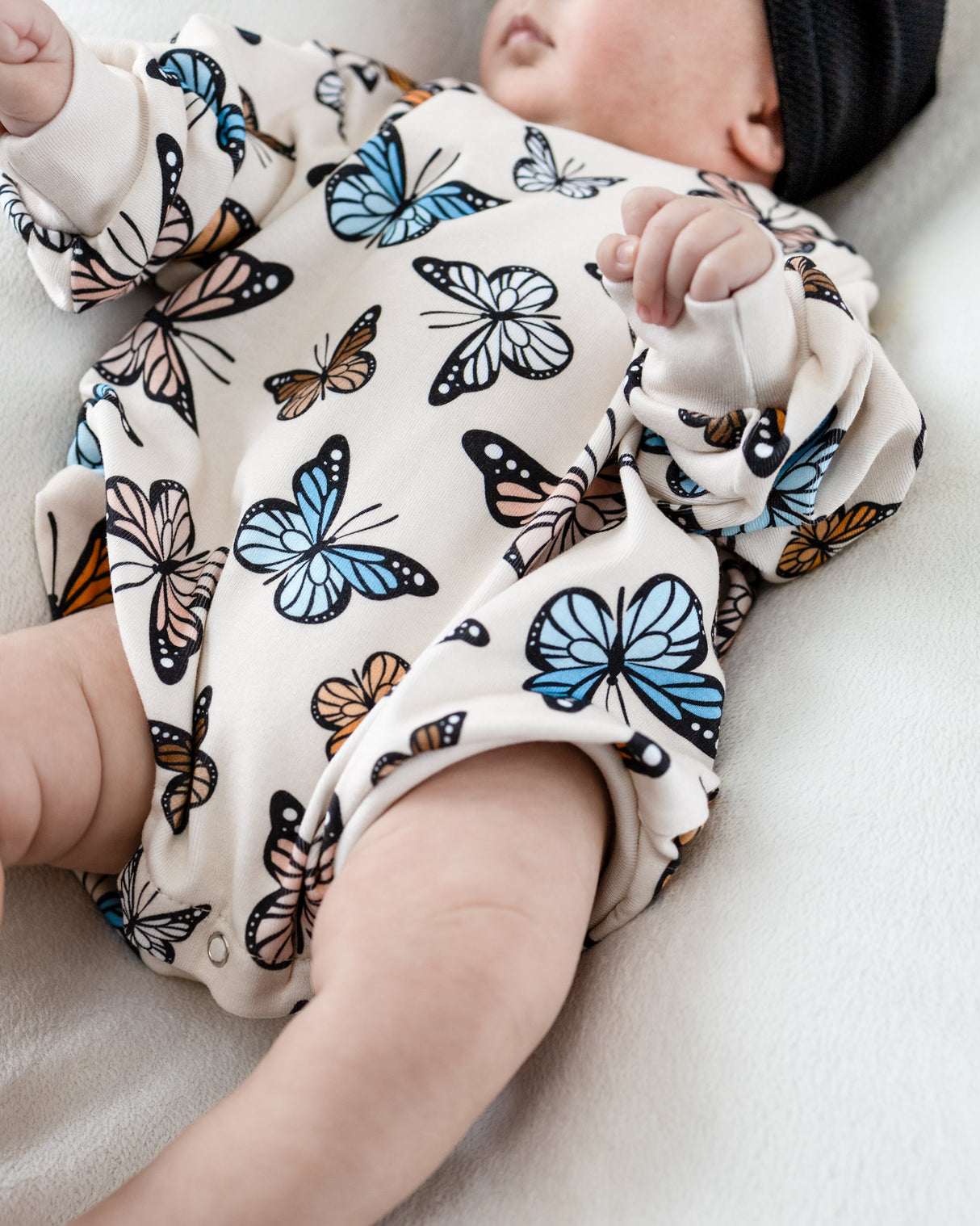 Bubble Romper | Butterflies - HoneyBug