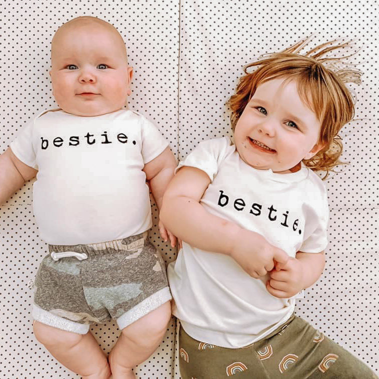 Bestie - Organic Cotton Bodysuit - HoneyBug