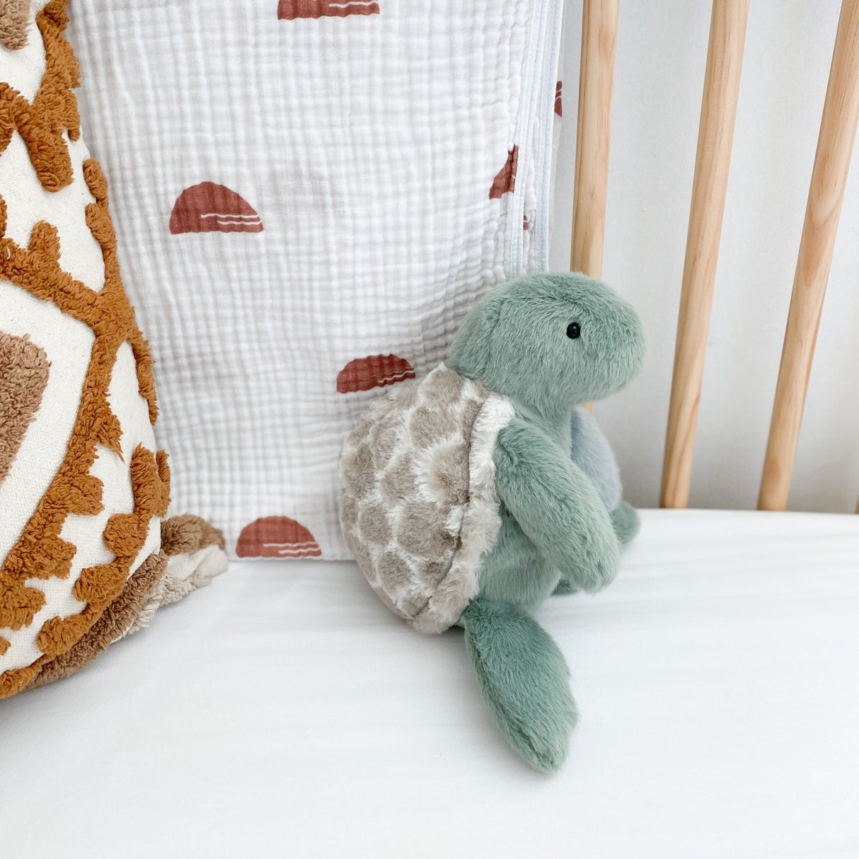 Taylor Cuddle Turtle Plush Toy - HoneyBug