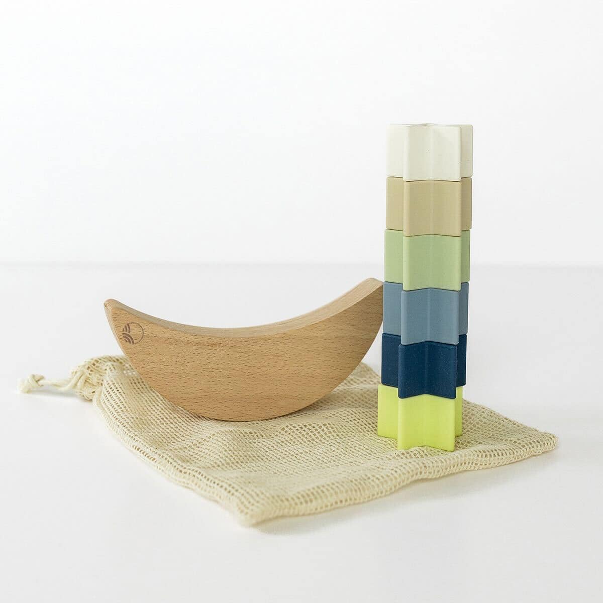 Moon & Stars Stacking Set - HoneyBug