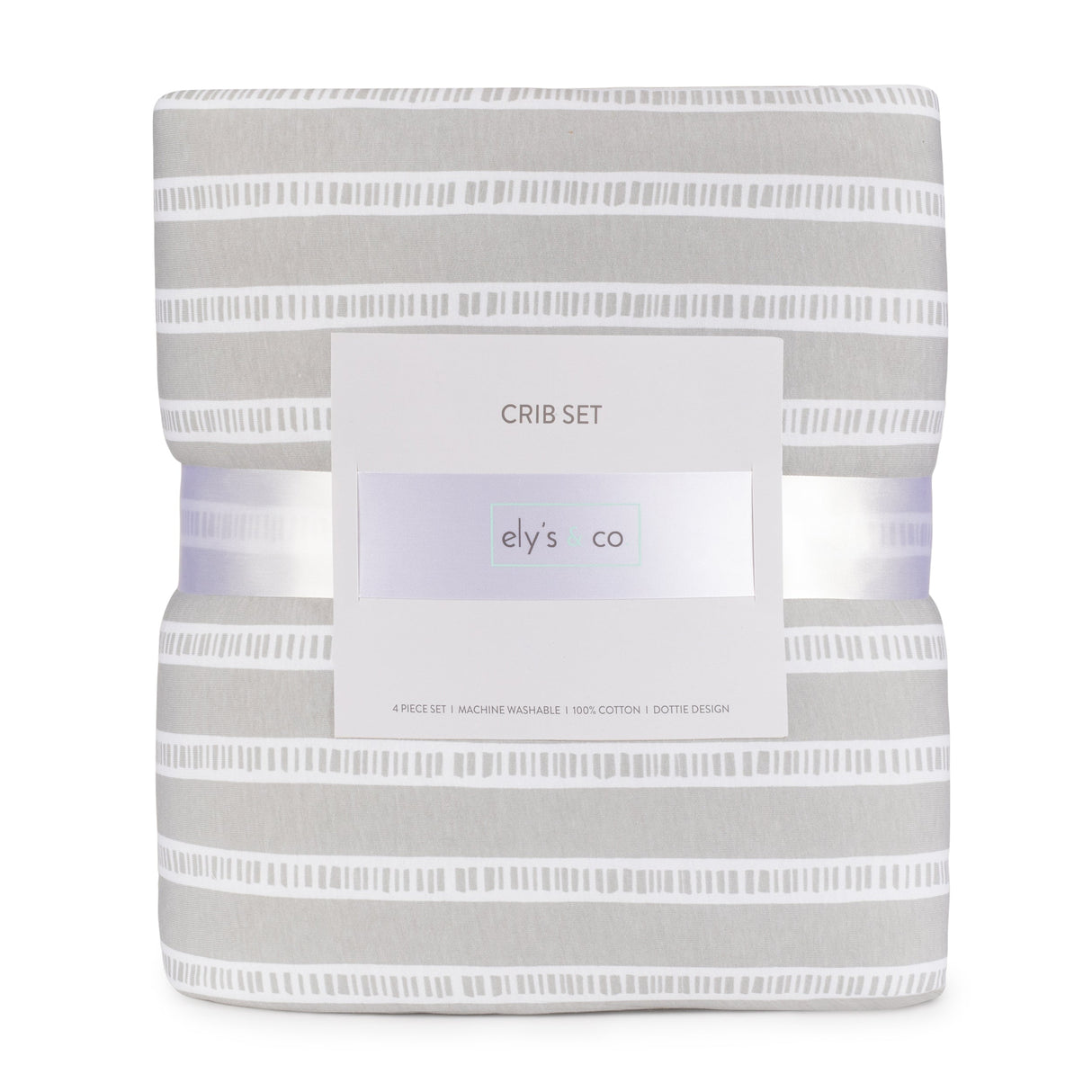 Four Piece Baby Crib Set - HoneyBug