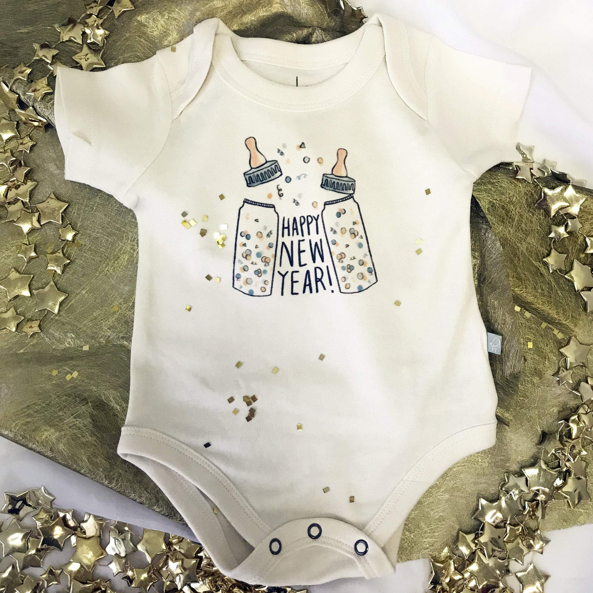 graphic bodysuit | poppin bottles - HoneyBug