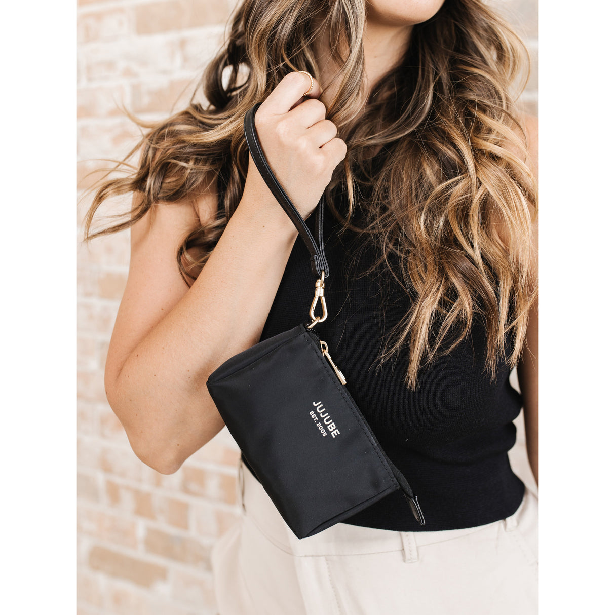 3-piece Pouch Set Black - HoneyBug