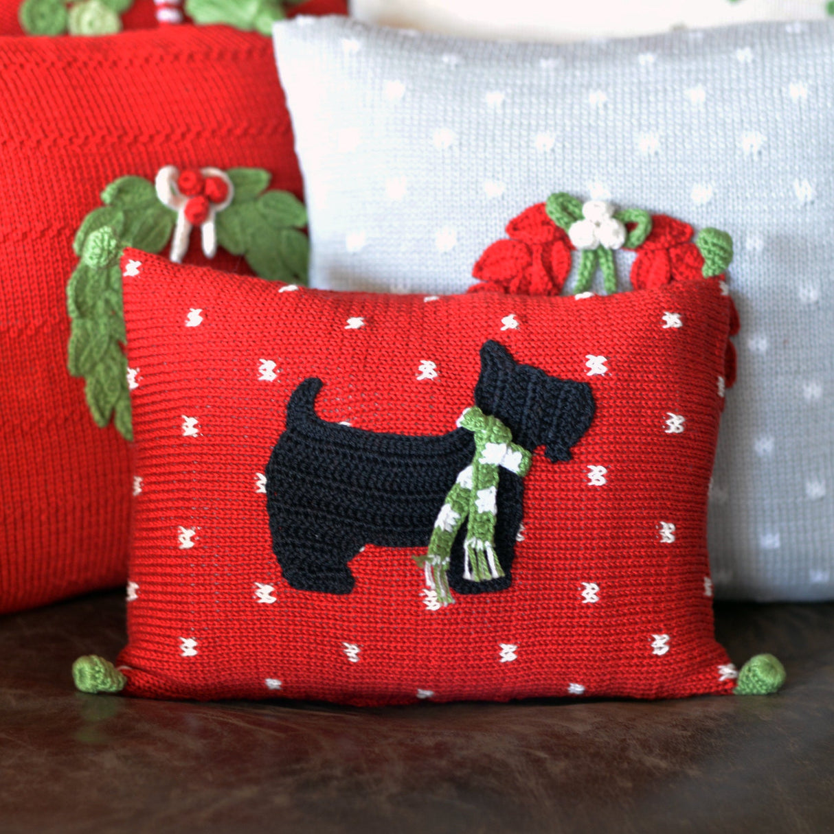Scottie Dog Mini Pillow