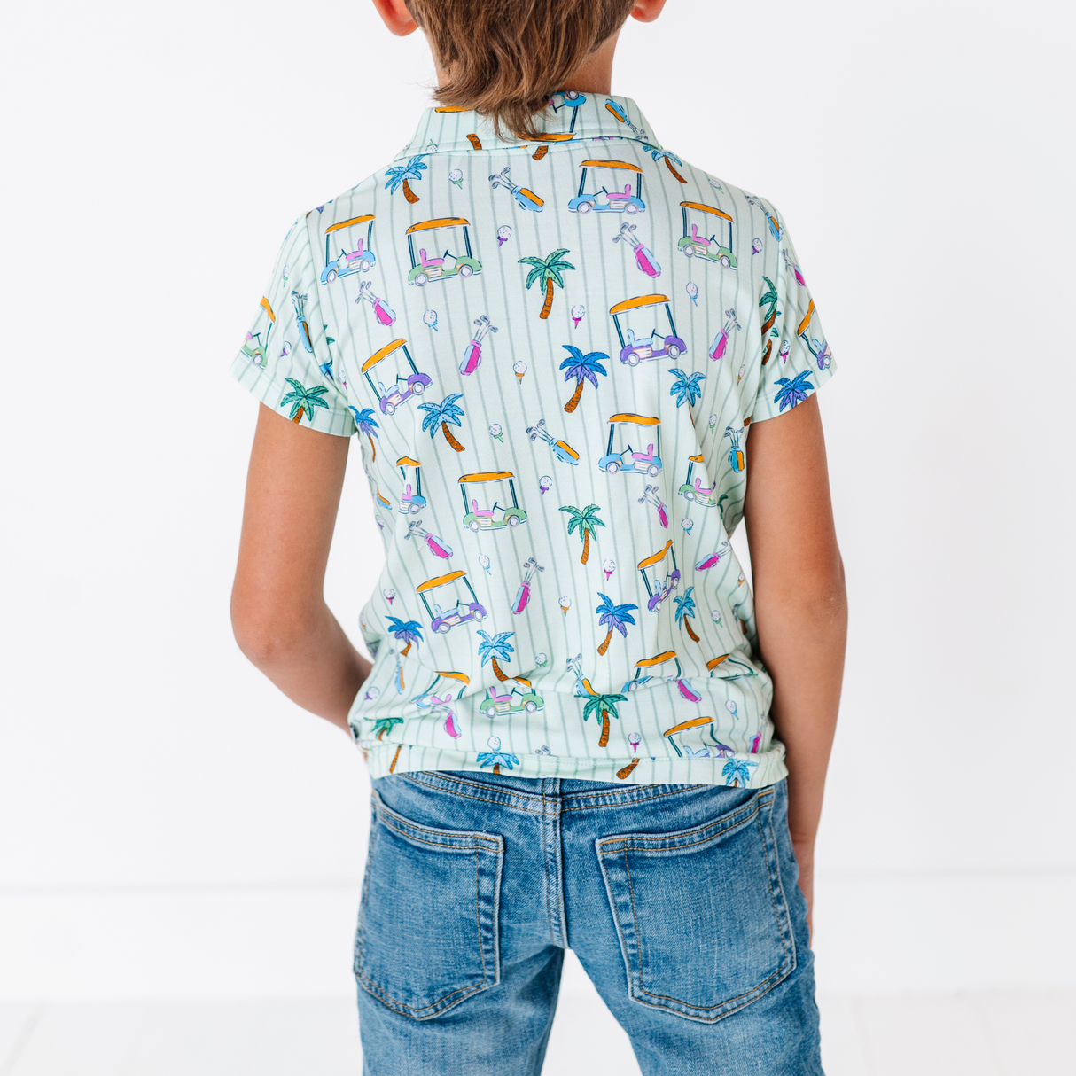 It's Fore O'Clock Somewhere Polo - HoneyBug