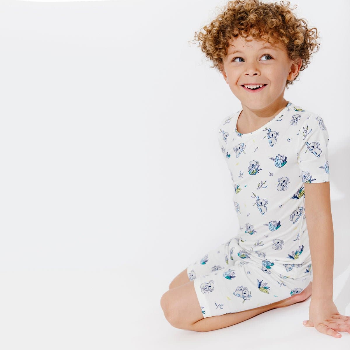 Koala Bamboo Kids Pajama Short Set - HoneyBug