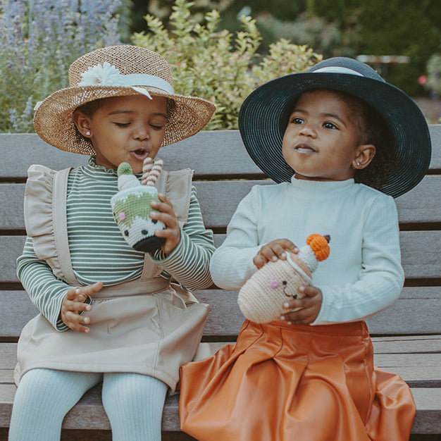 Friendly Plush Pumpkin Spice Latte - HoneyBug