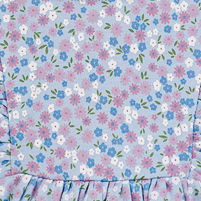 Frilly Bubble - Liliana on Sky Blue - HoneyBug