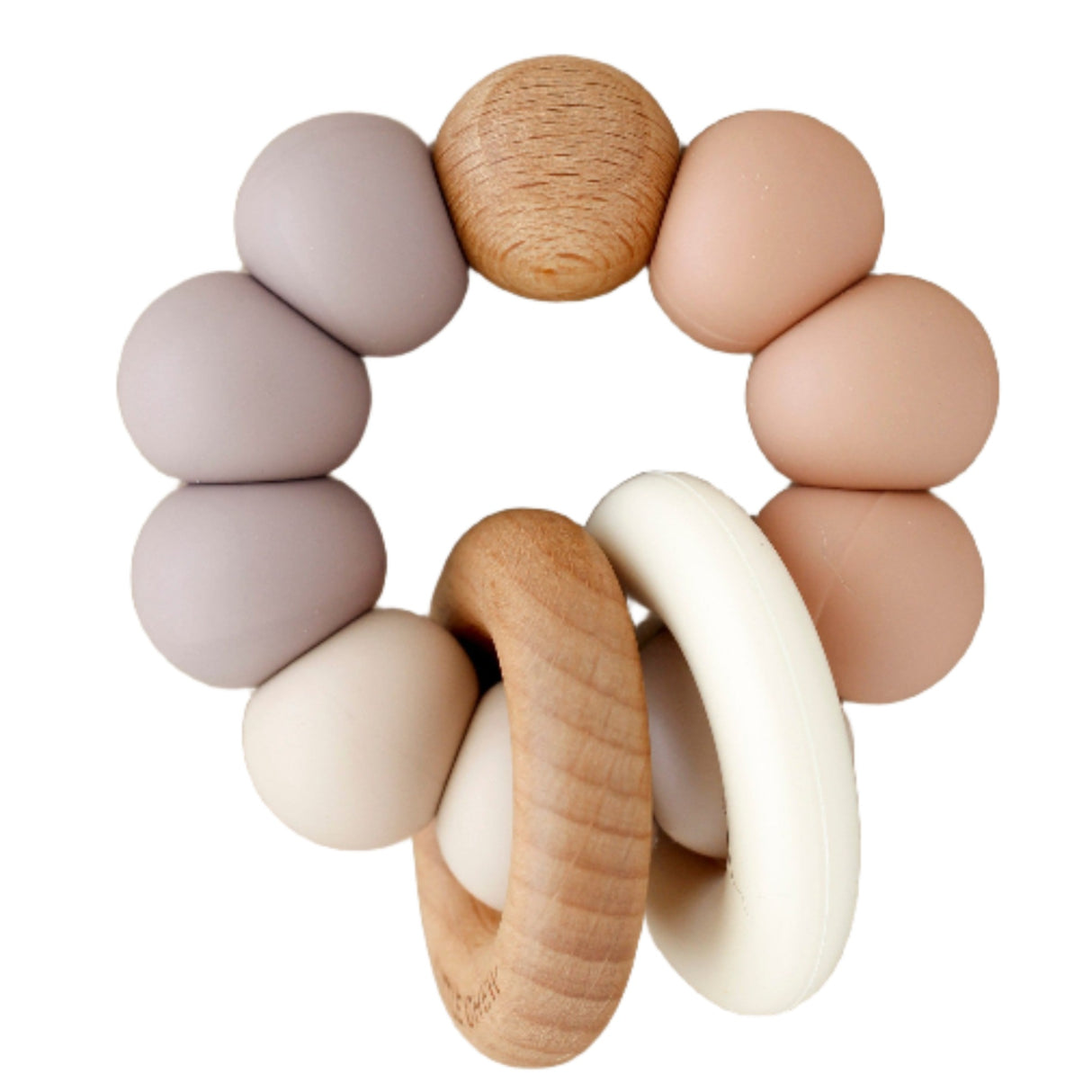 Teether - Roy | Coral Fondant - HoneyBug