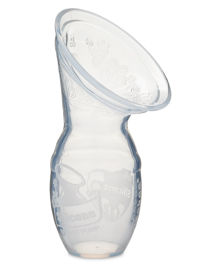 Haakaa Gen 1 Silicone Breast Pump 4 oz and Silicone Flower Stopper Set - HoneyBug