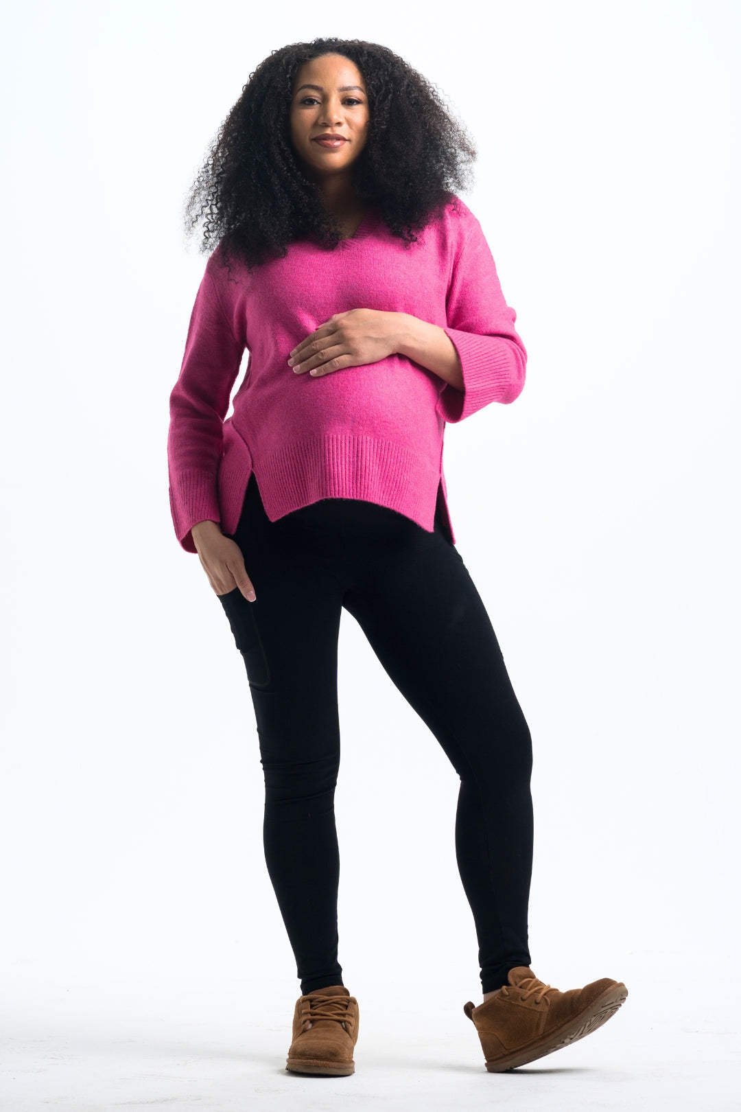 Mom's Night Out Maternity Leggings - HoneyBug