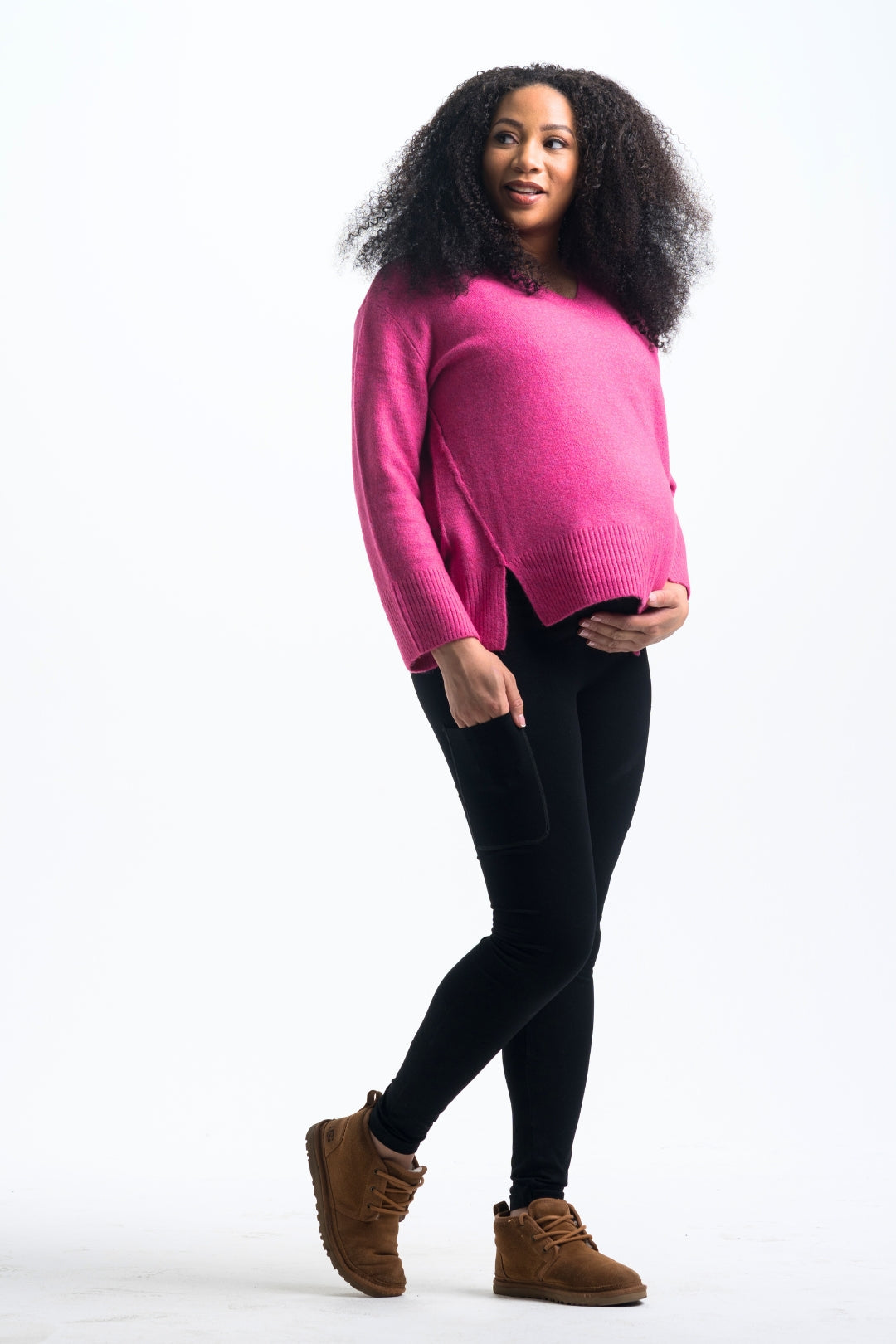Mom's Night Out Maternity Leggings - HoneyBug