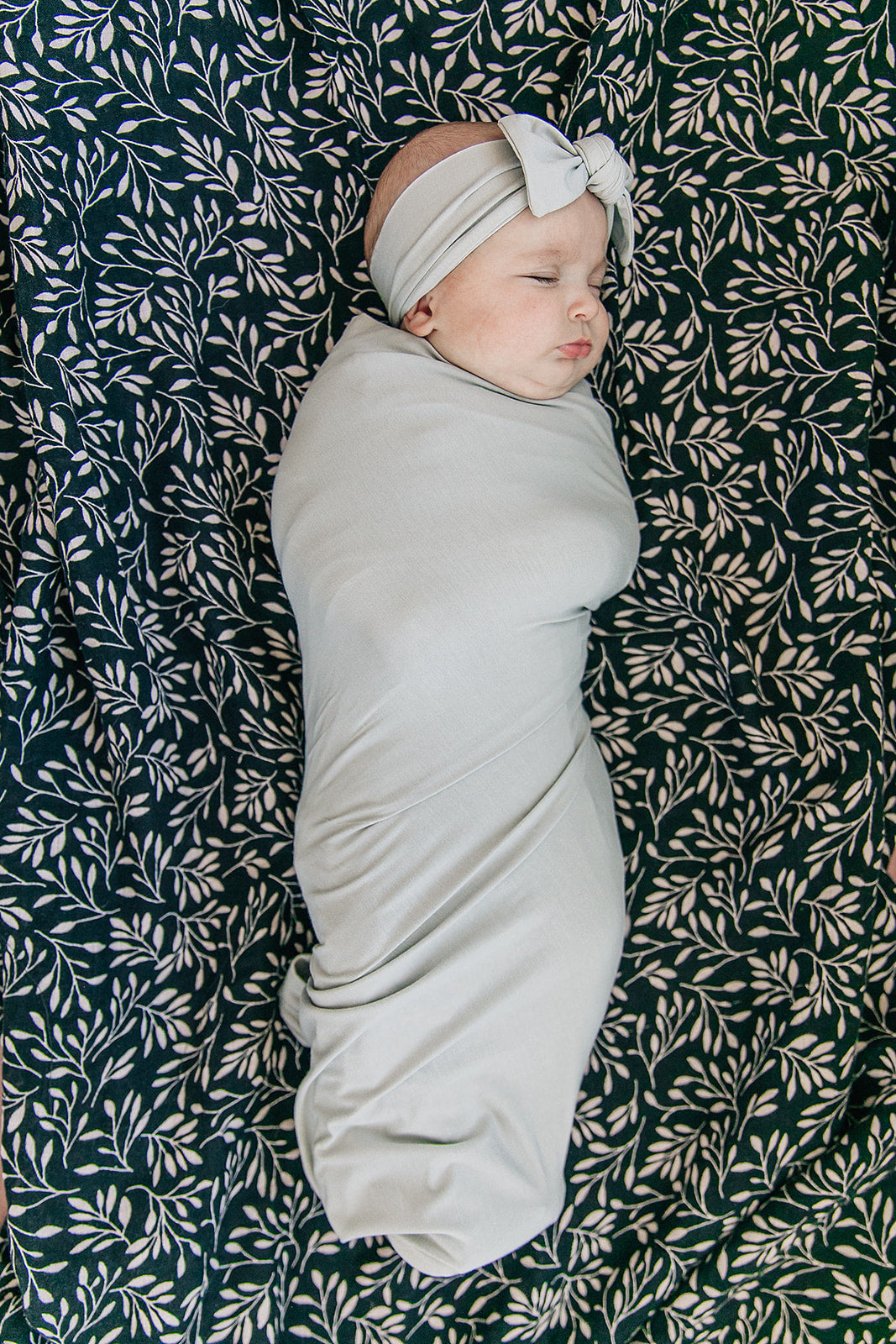 Stone Bamboo Hat OR Head Wrap Set - HoneyBug
