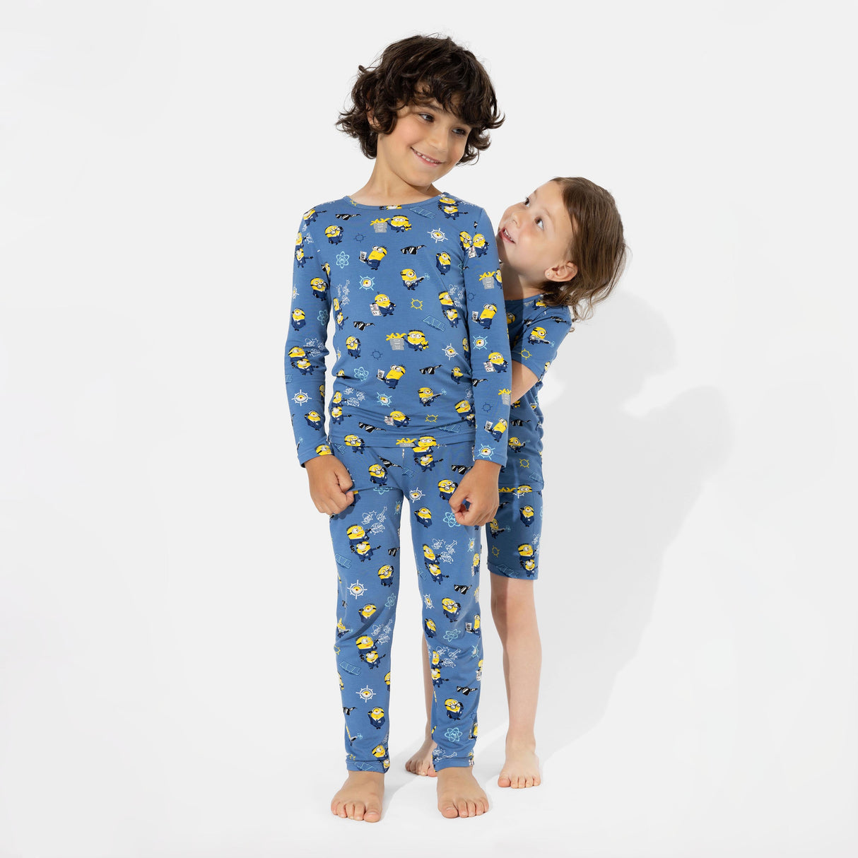 Despicable Me 4: Minions Anti-Villain League Bamboo Kids Pajama Short Set - HoneyBug