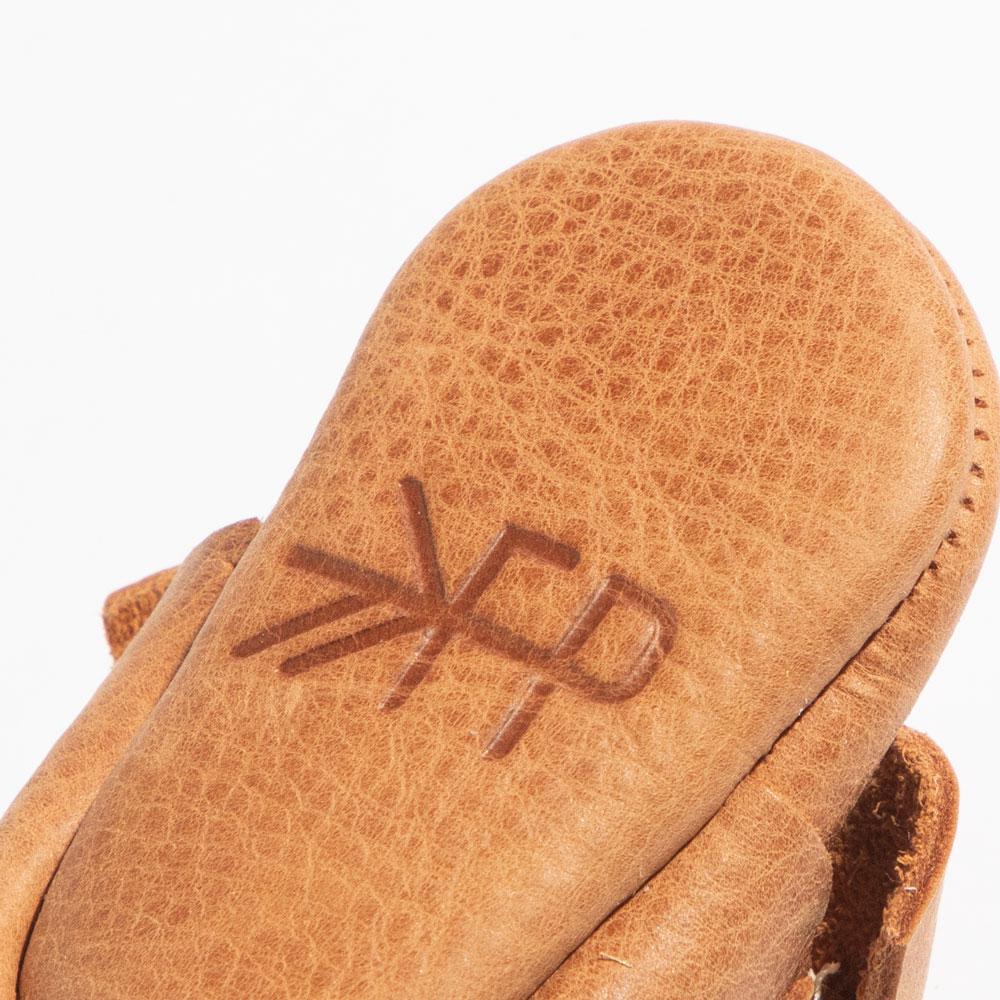 Newborn Zion Knotted Bow Baby Shoe - HoneyBug
