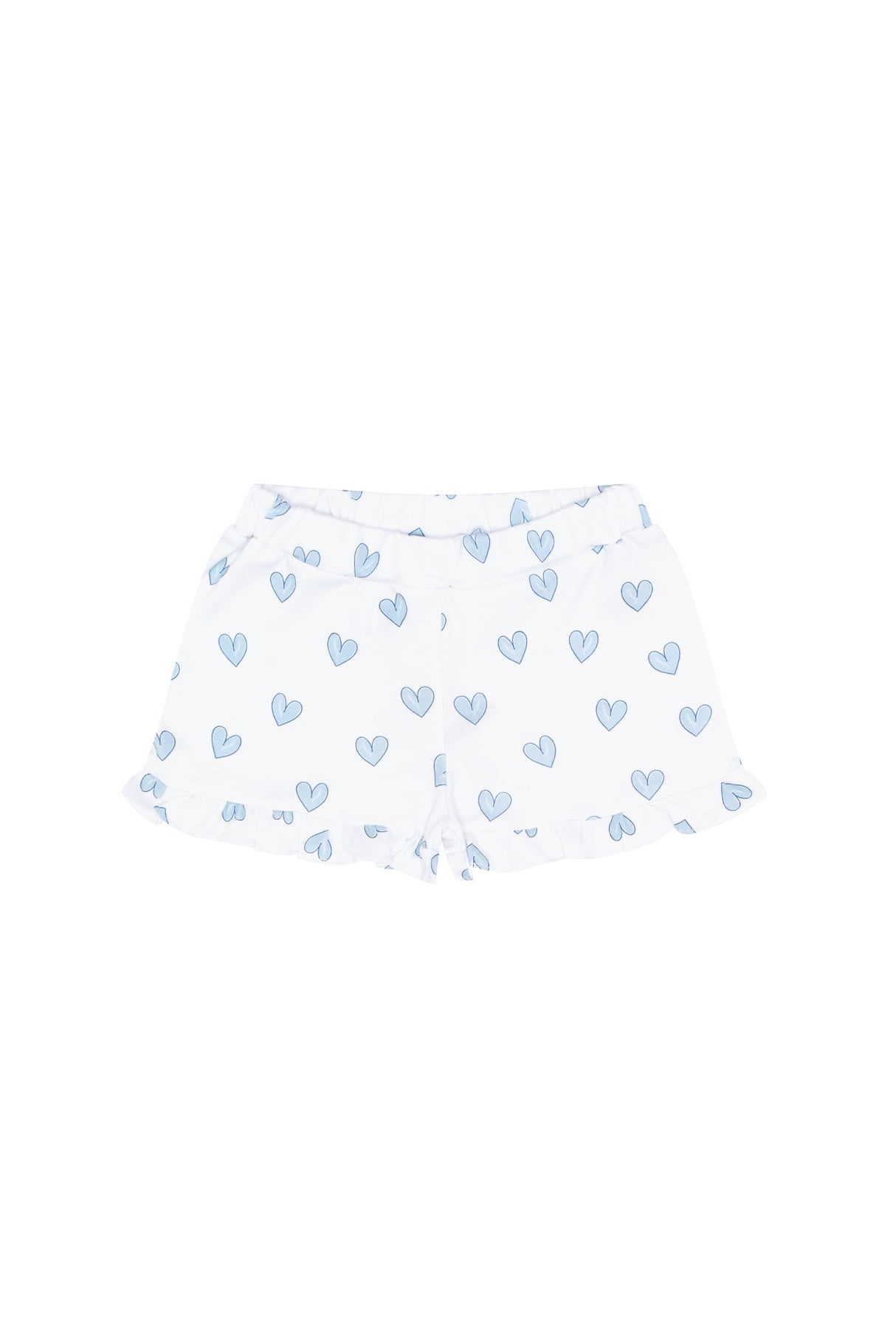 Blue Heart Short Set - HoneyBug