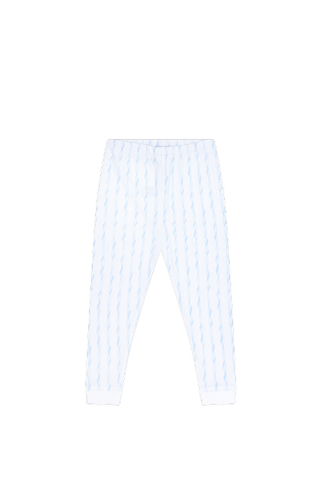 Blue Twirls Pajamas - HoneyBug