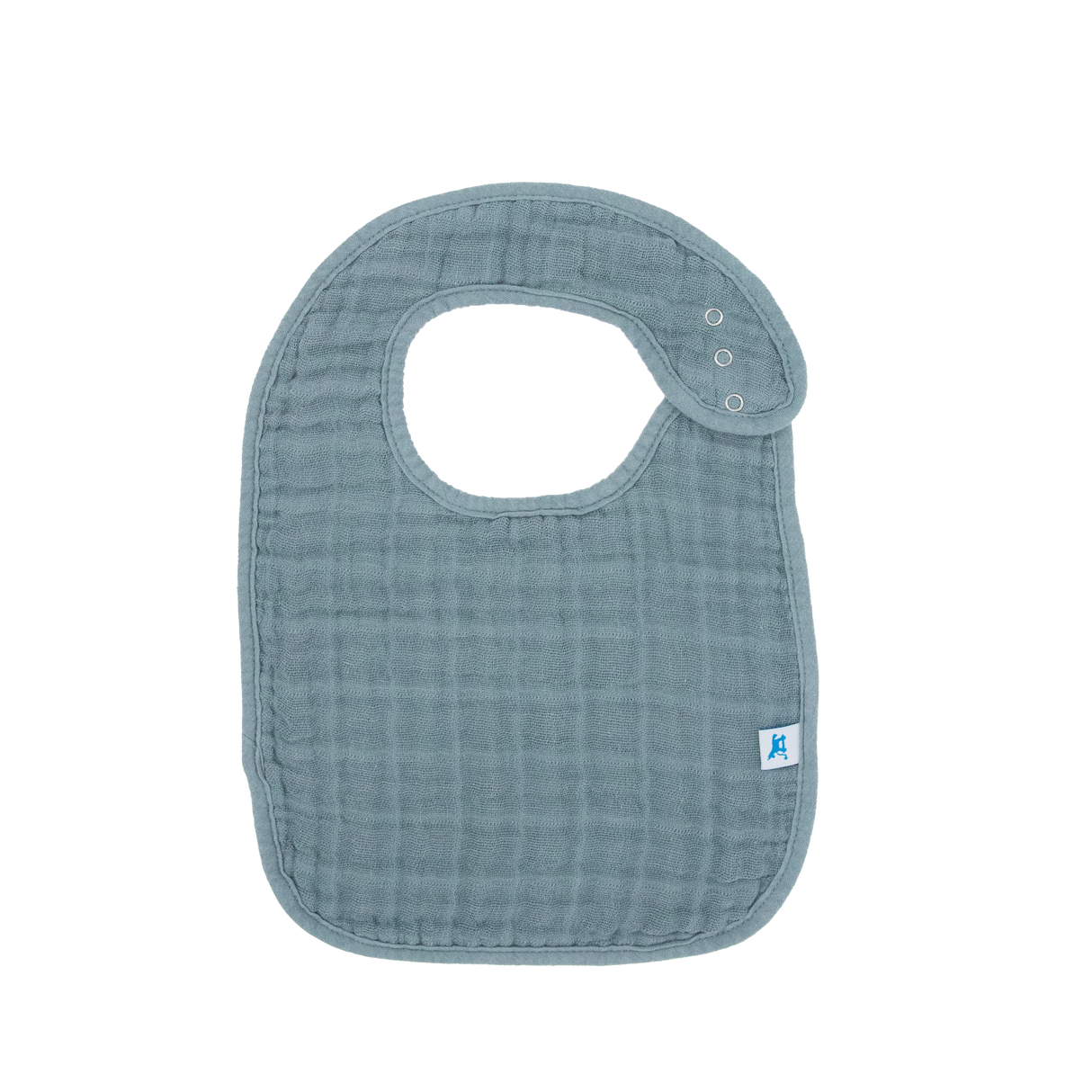 Cotton Muslin Classic Bib 3 Pack - Georgia Peach - HoneyBug