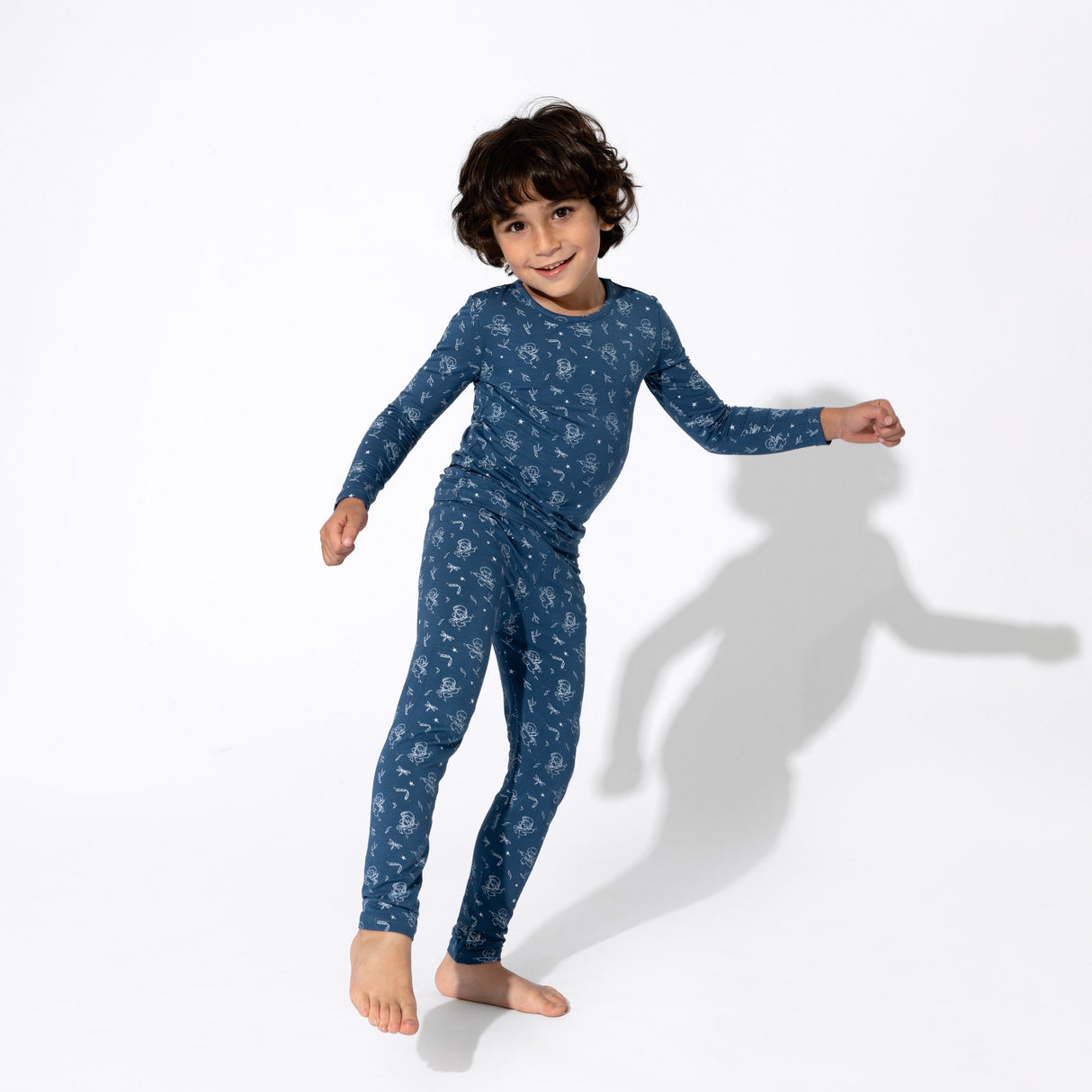 Ninja Bamboo Kids Pajamas - HoneyBug