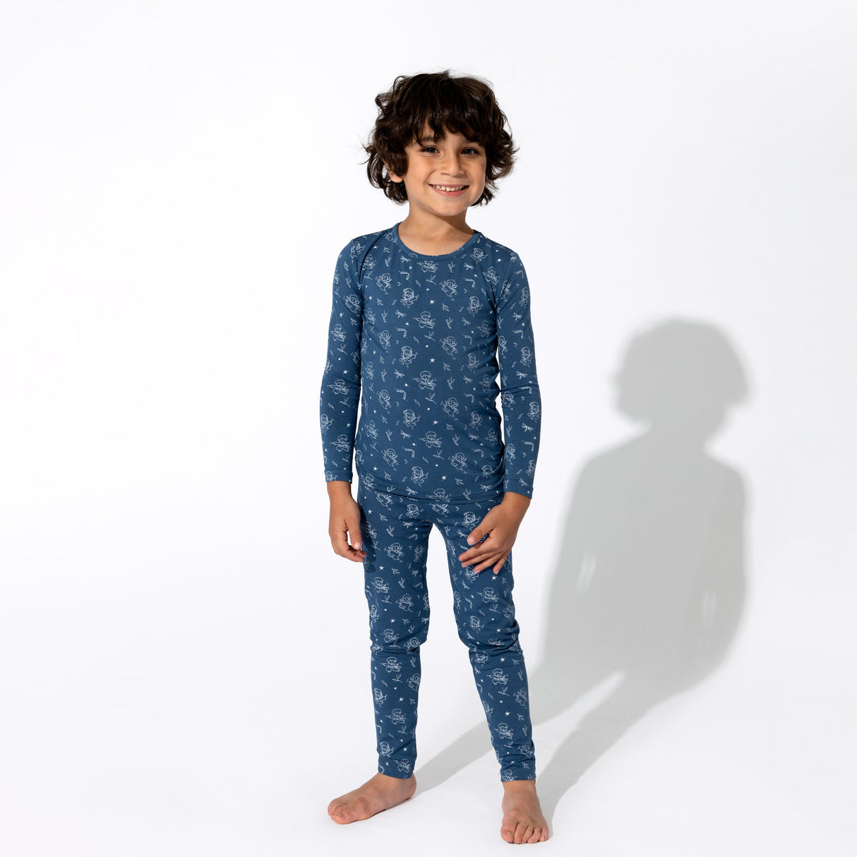 Ninja Bamboo Kids Pajamas - HoneyBug