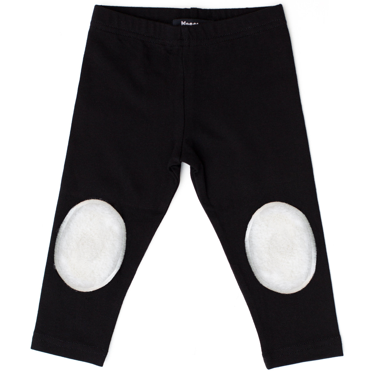 Ivory Sherpa Patch Legging - HoneyBug