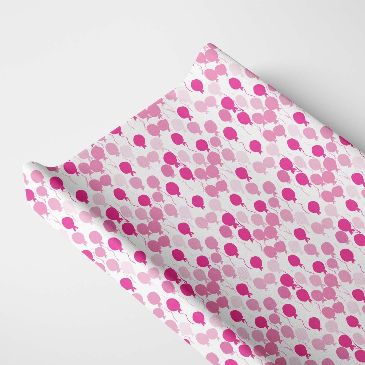 Organic Changing Pad Cover - Pink Balloons
