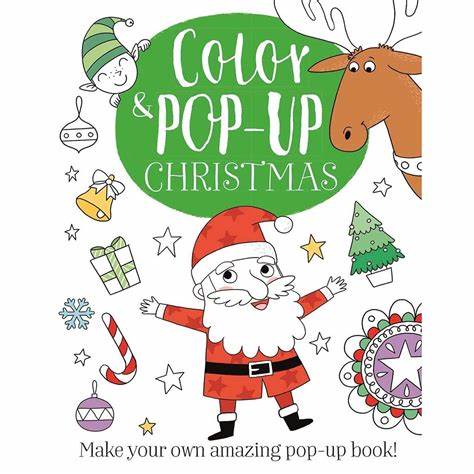 Color & Pop-Up - Christmas - HoneyBug