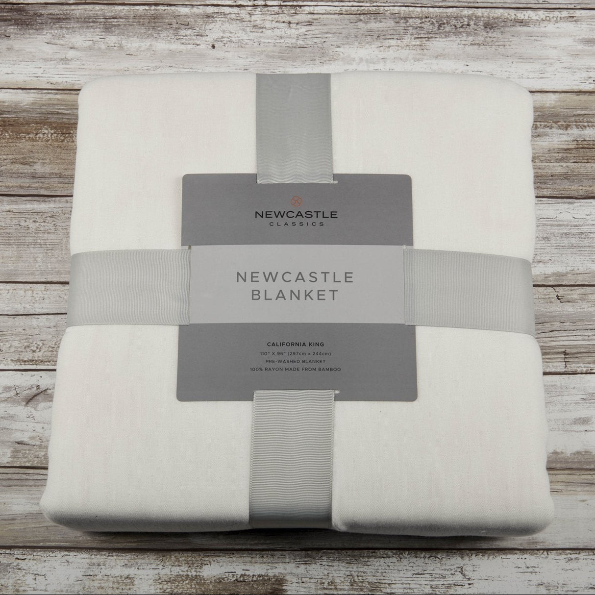 Pristine White Oversized King Luxury Bamboo Muslin Bed Blanket