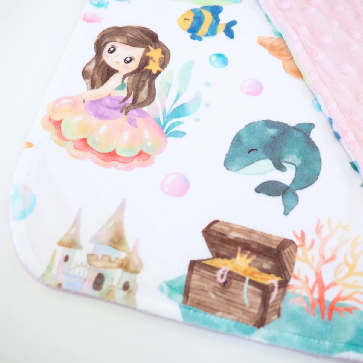 Mini Minky - Mermaids - HoneyBug