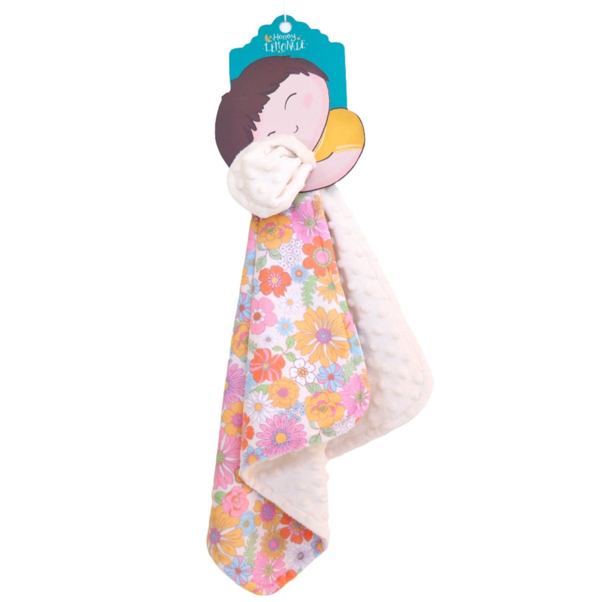 Mini Minky - Retro Floral - HoneyBug