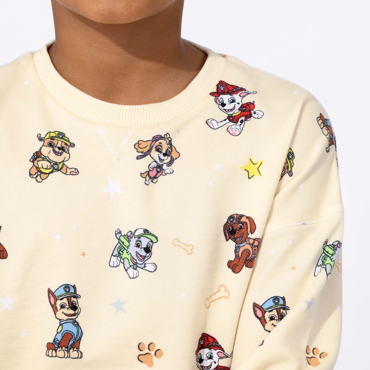 PAW Patrol: Classic Bamboo Terry Daywear Kids Crewneck Sweatshirt - HoneyBug