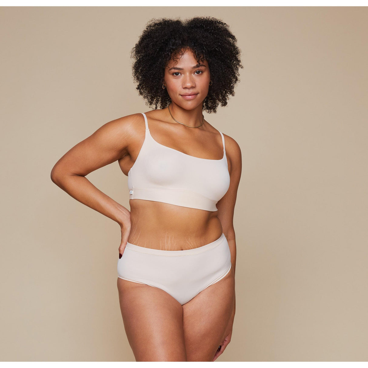 Bliss Scoop Bralette - Rose - HoneyBug