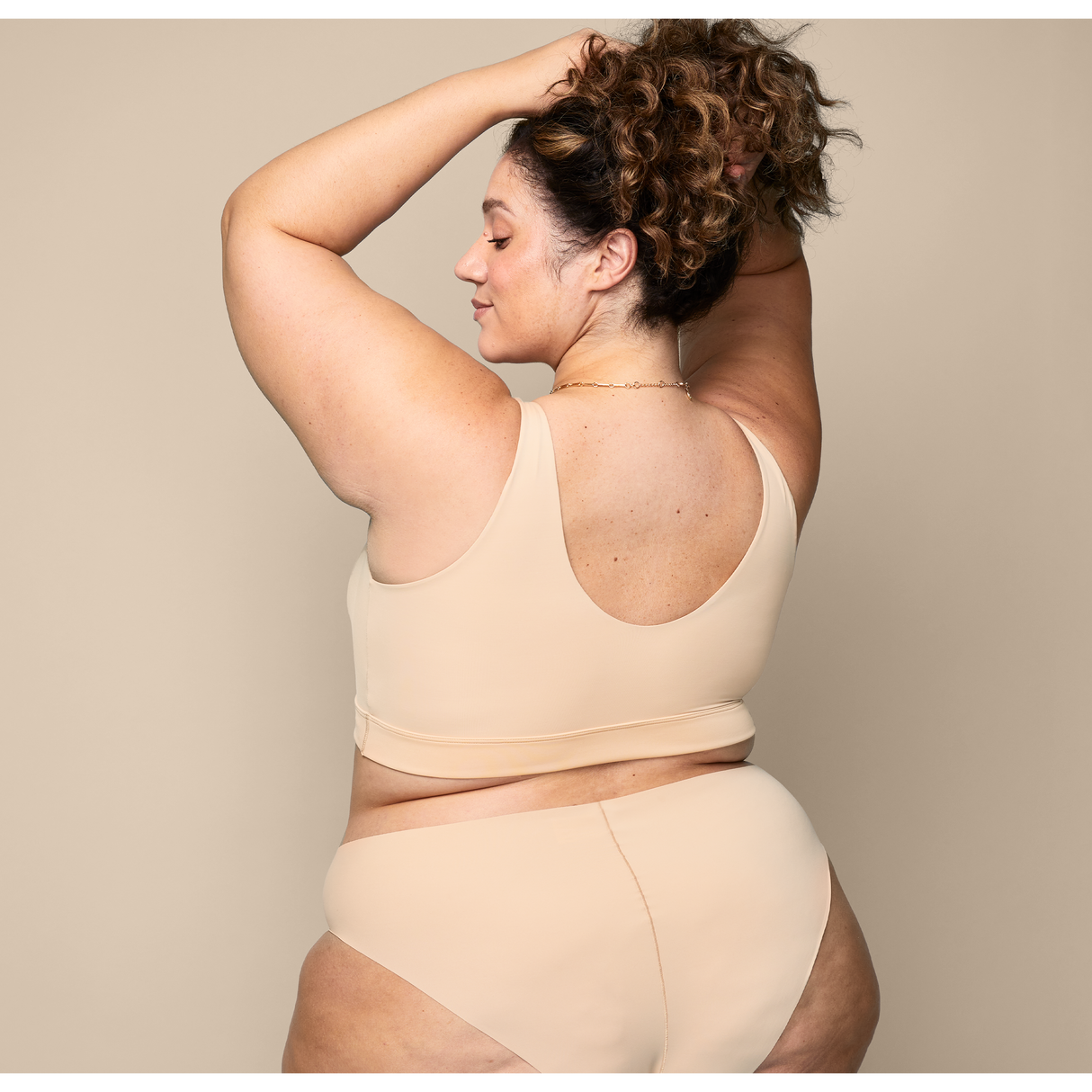 Bliss Bralette - Beige - HoneyBug