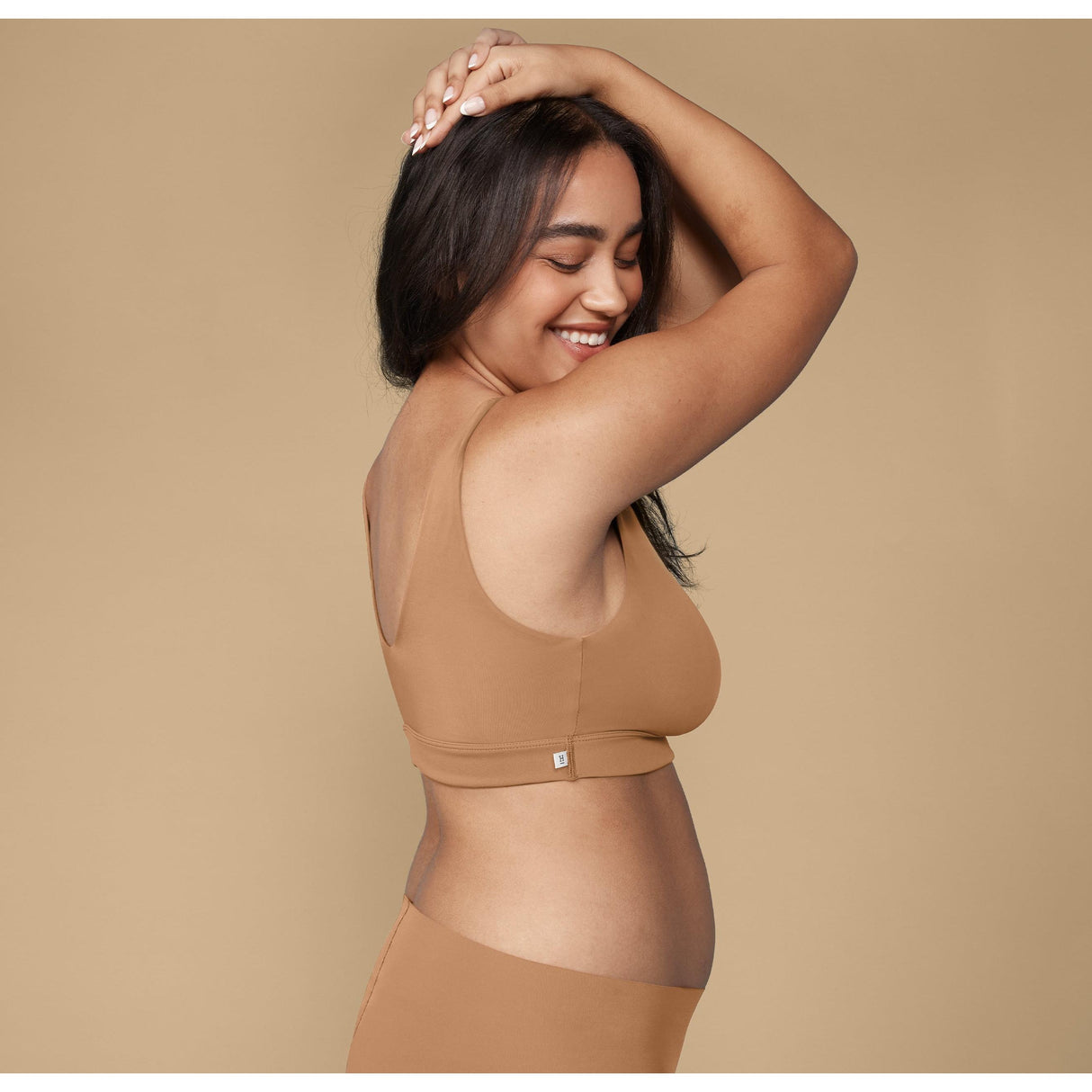 Bliss Bralette - Tan - HoneyBug