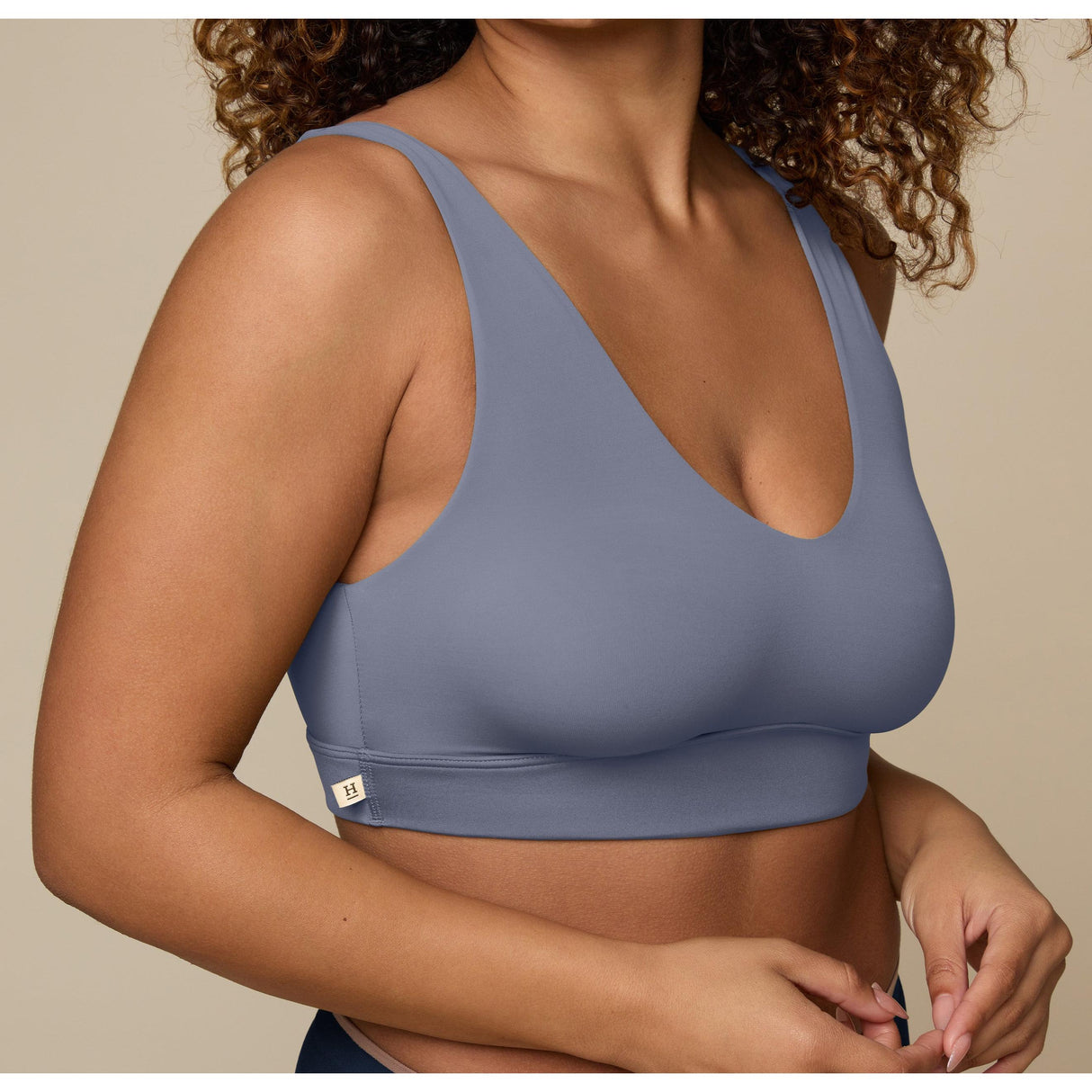 Bliss Bralette - Steel - HoneyBug