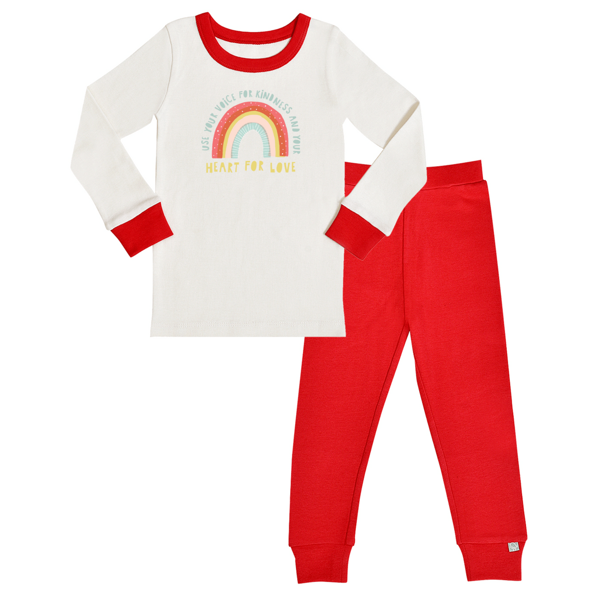 pajamas | kindness rainbow - HoneyBug