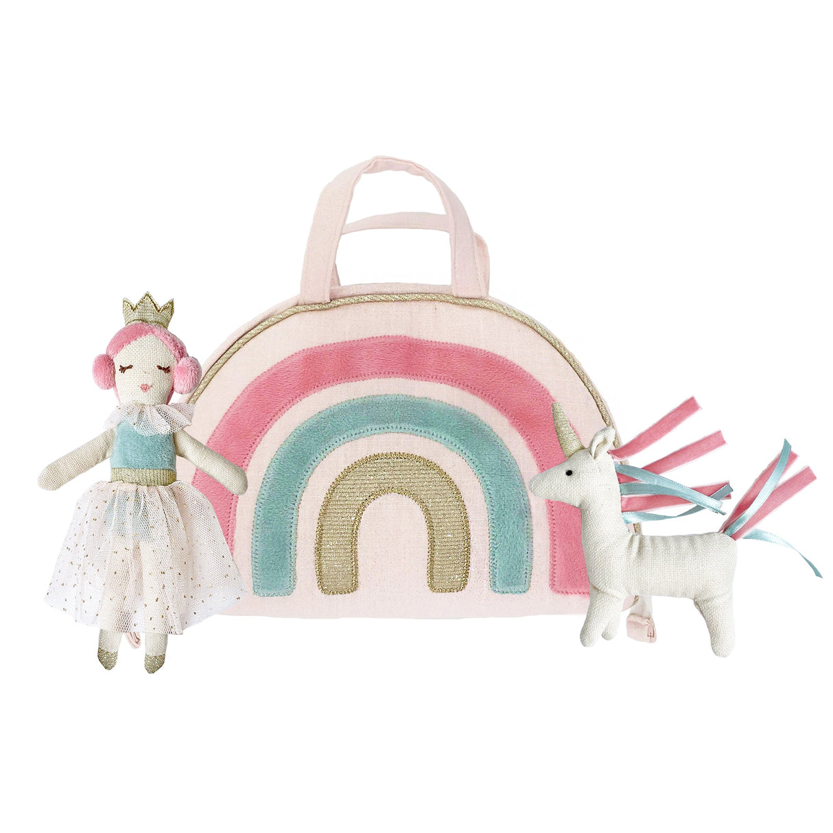 Rainbow Play Purse & Doll Set - HoneyBug