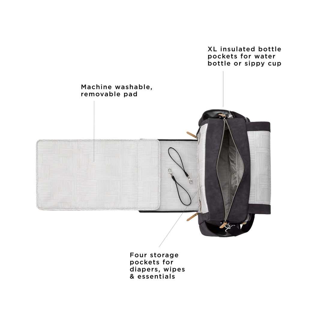 Boxy Backpack Deluxe - Carbon Cable Stitch - HoneyBug