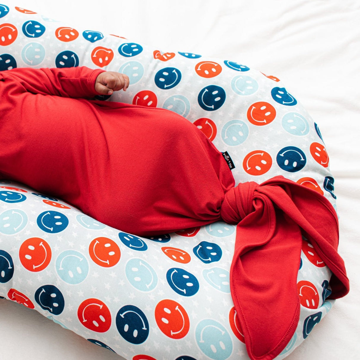 BAMBOO KNOTTED GOWN- Red - HoneyBug