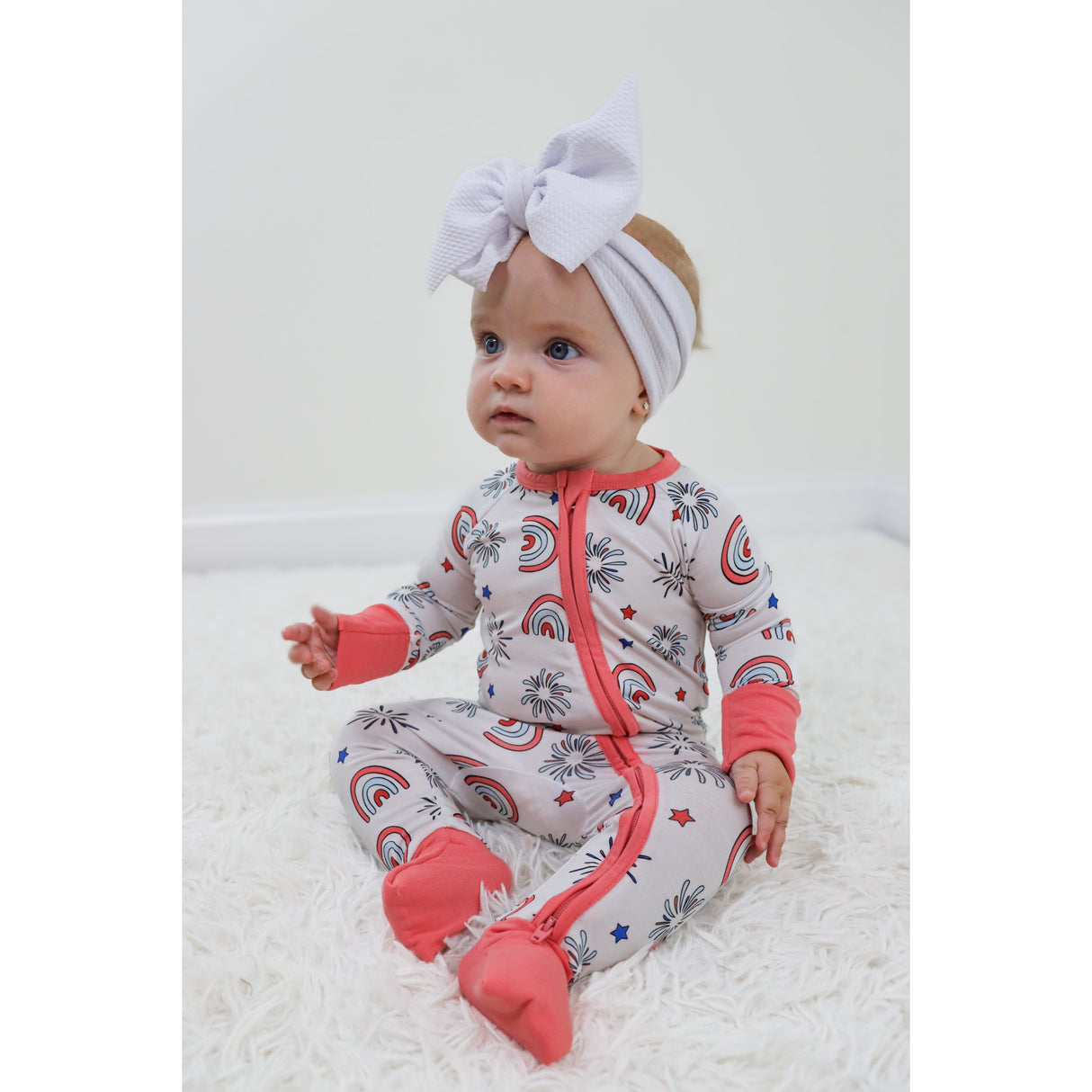 Porter in the USA Dream Romper - HoneyBug