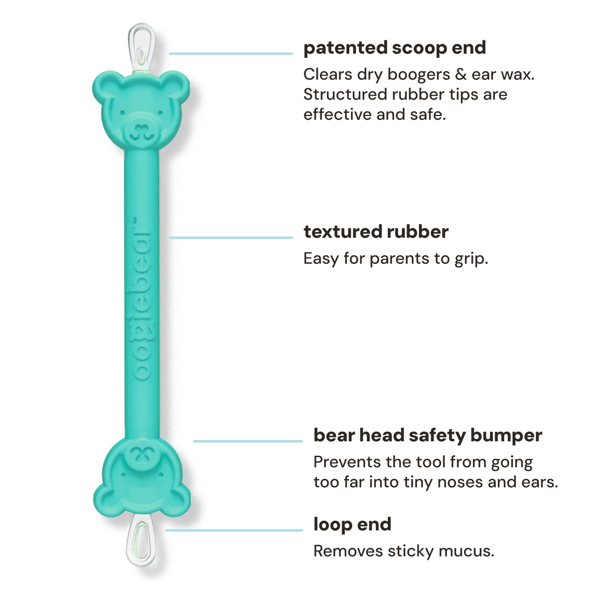 oogiebear 2-pack booger picker