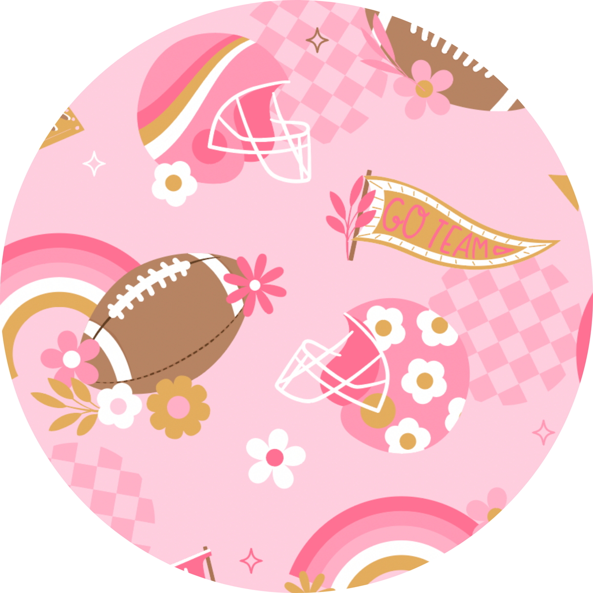 On Game Days We Wear Pink Kid Pajamas - HoneyBug