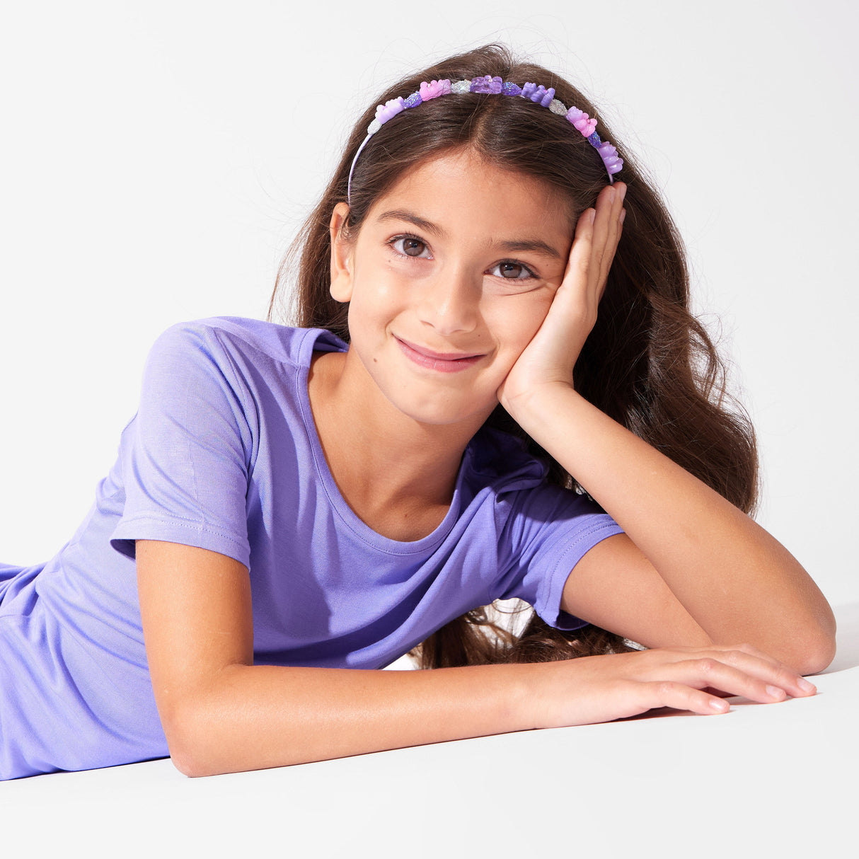 Poppin Purple Bamboo Kids Pajama Short Set - HoneyBug