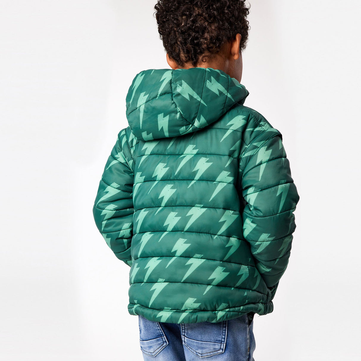 Native Bolt 2 in 1 Puffer Jacket - HoneyBug