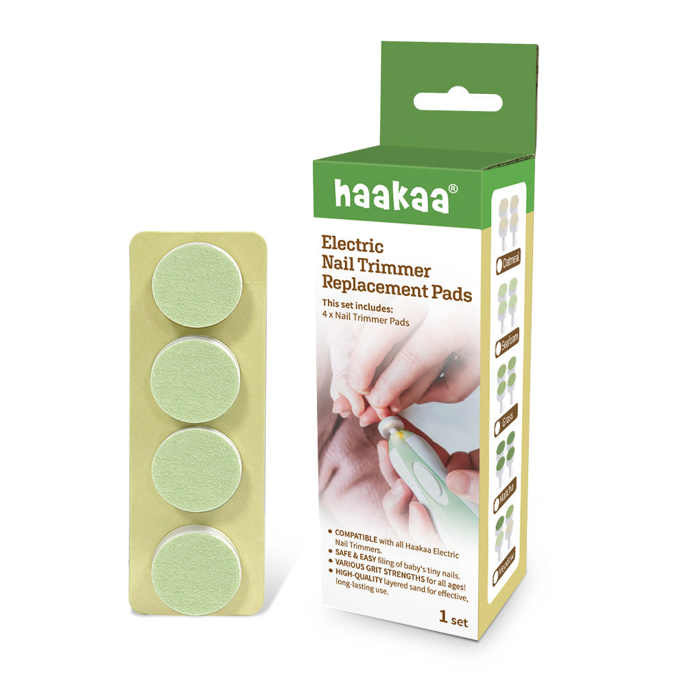 Haakaa Nail Trimmer Replacement Pads - Meadow, 4 PK - HoneyBug
