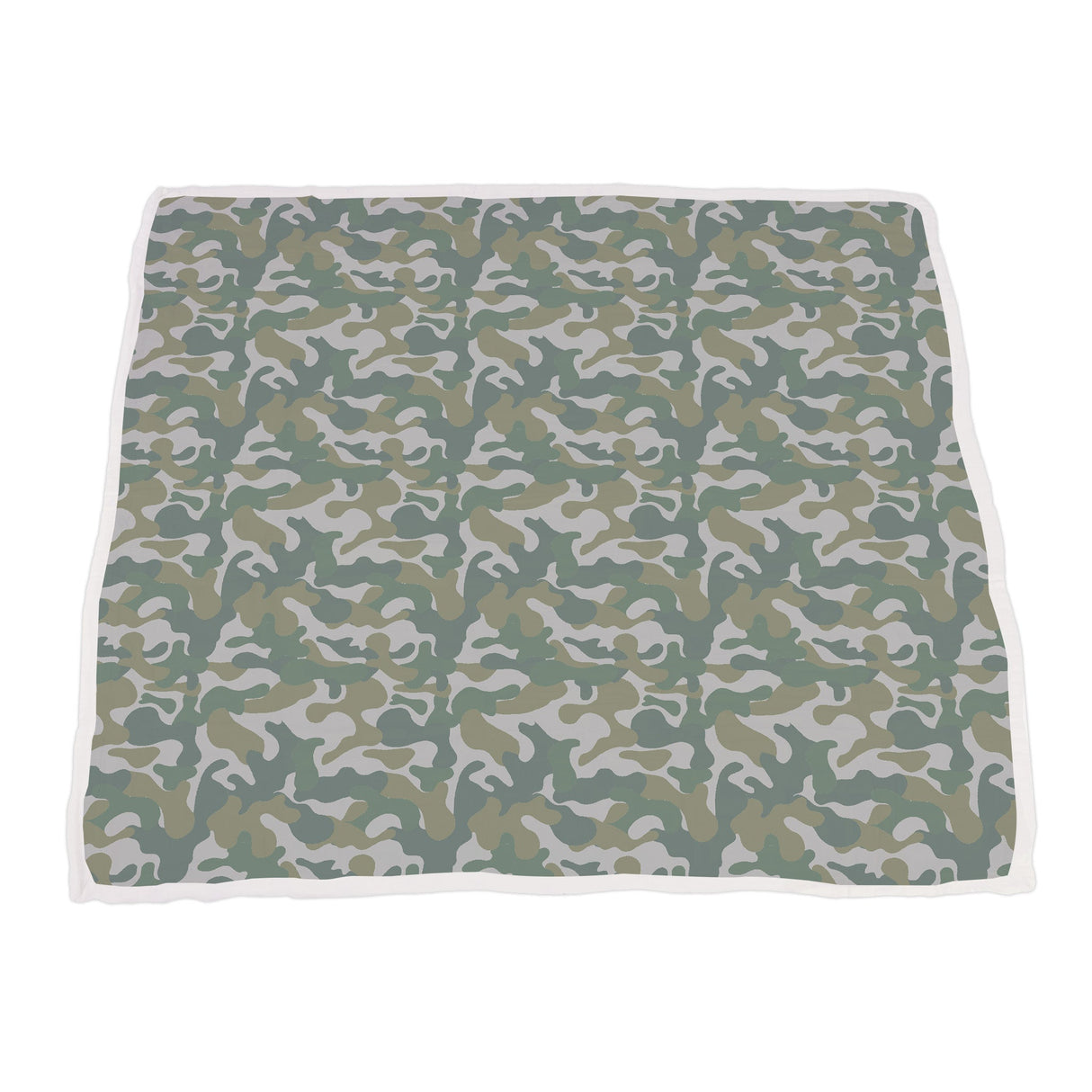 Gone Fishing and Hunter's Camo Bamboo Newcastle Throw Blanket - HoneyBug
