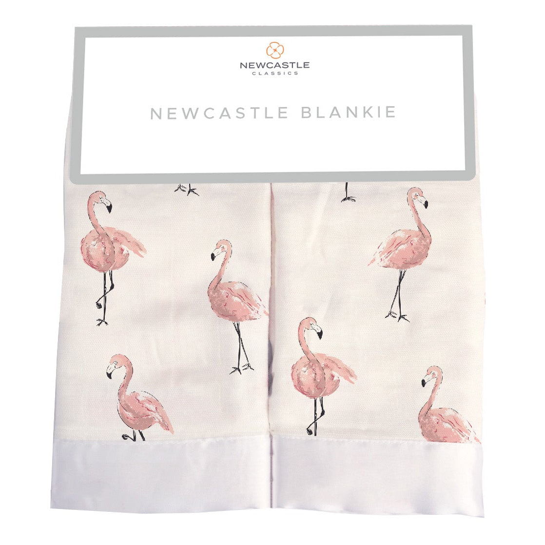 Dancing Flamingo Newcastle Blankie